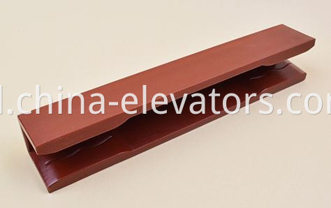 guide shoe insert Mitsubishi Elevators 10mm 16mm 